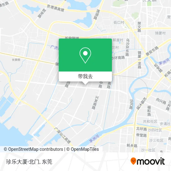 珍乐大厦-北门地图