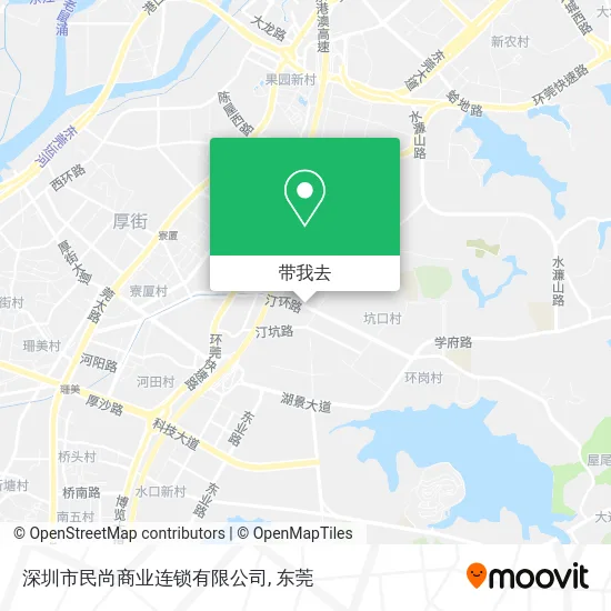 深圳市民尚商业连锁有限公司地图