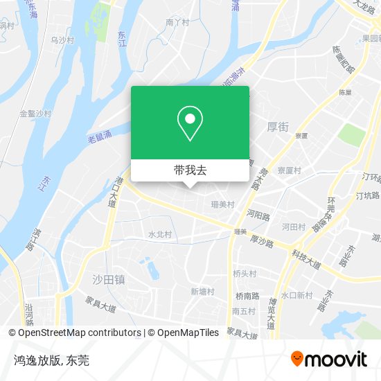 鸿逸放版地图