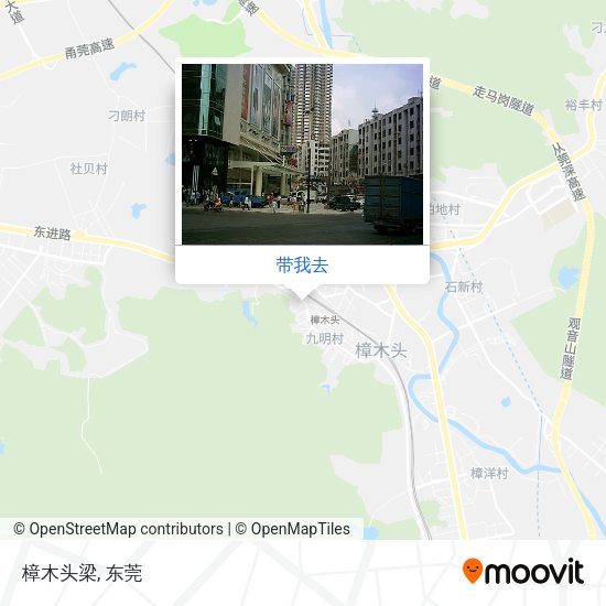 樟木头梁地图