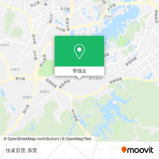 佳桌百货地图