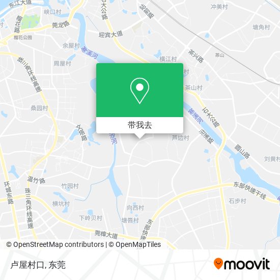 卢屋村口地图