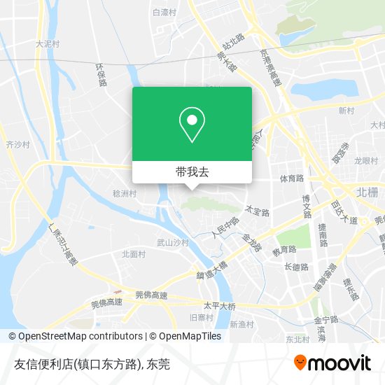 友信便利店(镇口东方路)地图