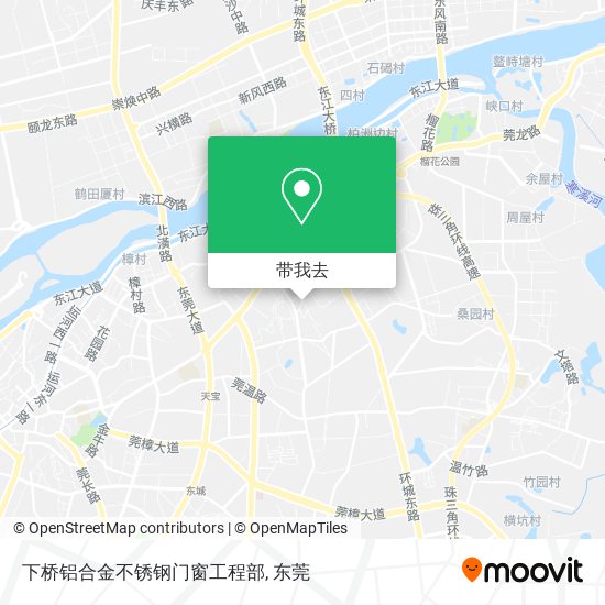 下桥铝合金不锈钢门窗工程部地图