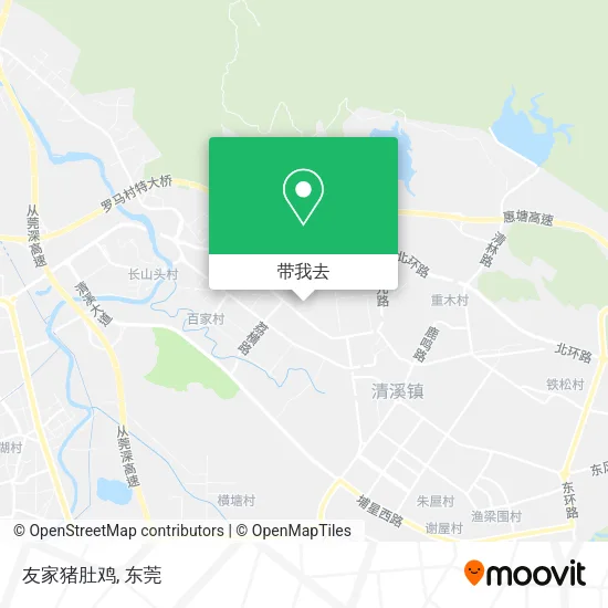 友家猪肚鸡地图