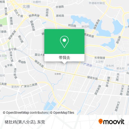 猪肚鸡(第八分店)地图