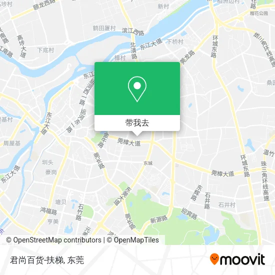 君尚百货-扶梯地图