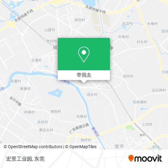 宏景工业园地图