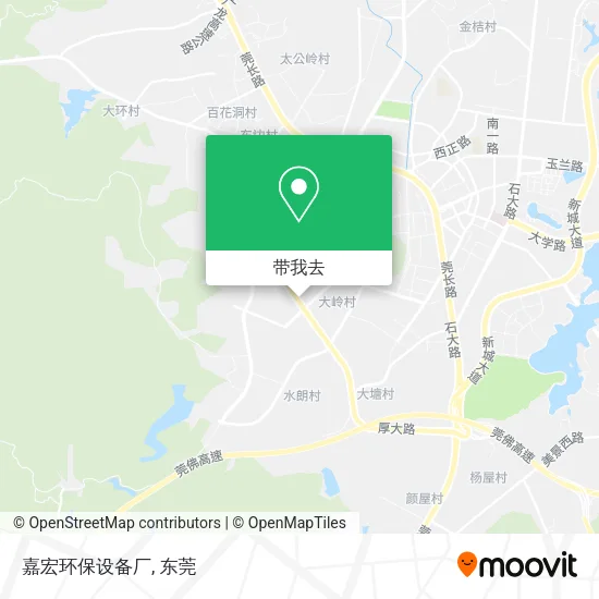 嘉宏环保设备厂地图