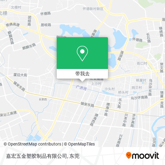 嘉宏五金塑胶制品有限公司地图