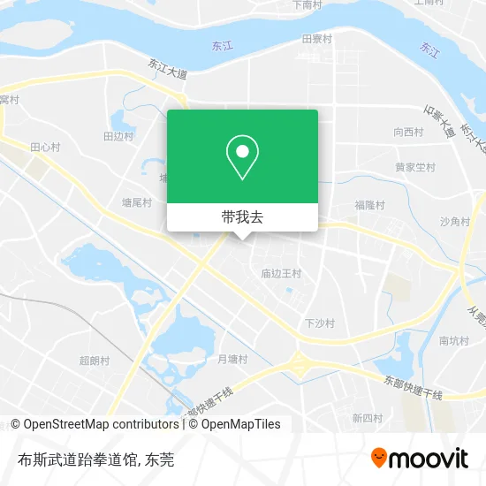 布斯武道跆拳道馆地图