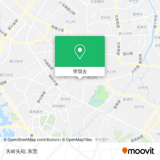 关岭头站地图