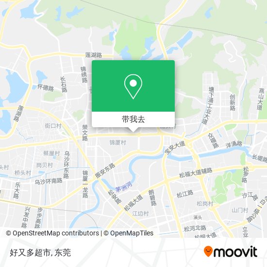 好又多超市地图