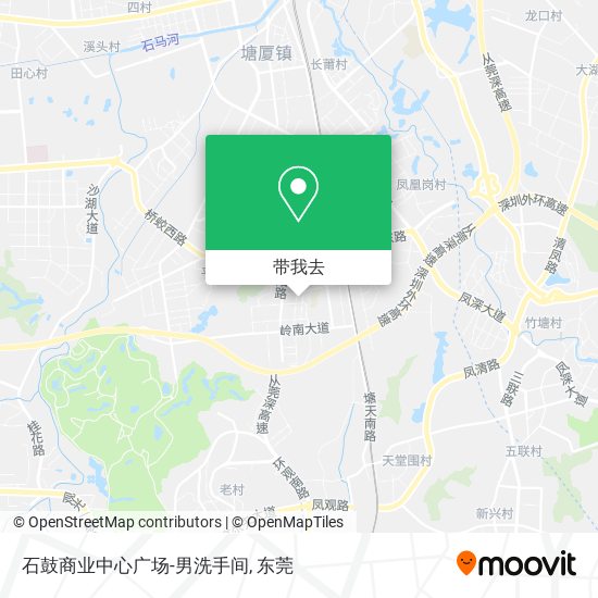 石鼓商业中心广场-男洗手间地图