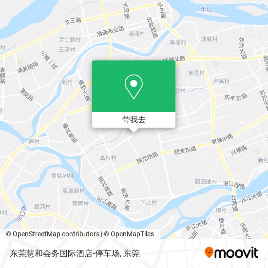 东莞慧和会务国际酒店-停车场地图