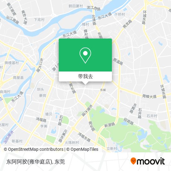 东阿阿胶(雍华庭店)地图
