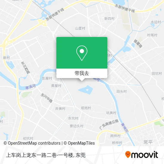 上车岗上龙东一路二巷-一号楼地图