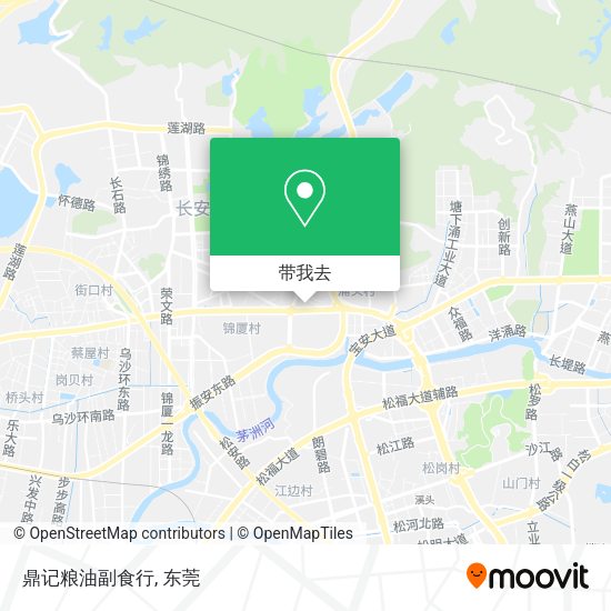 鼎记粮油副食行地图