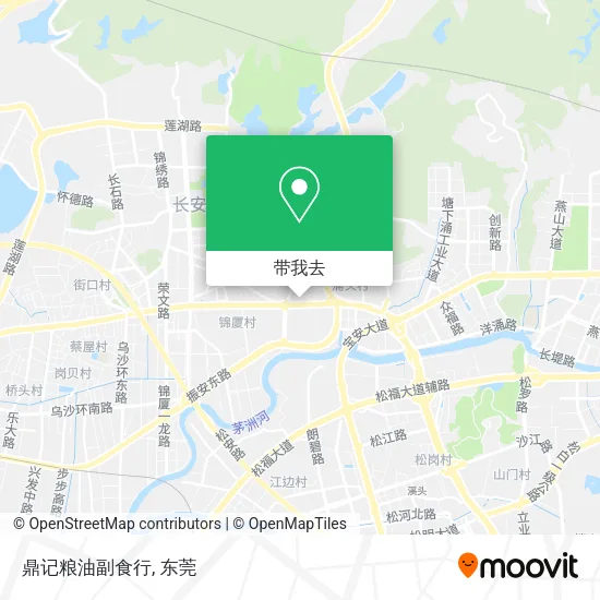 鼎记粮油副食行地图