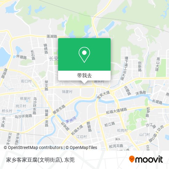 家乡客家豆腐(文明街店)地图
