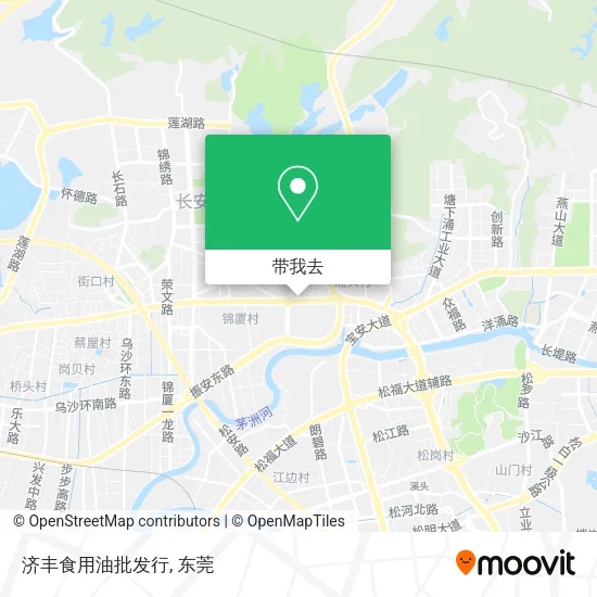 济丰食用油批发行地图