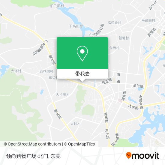 领尚购物广场-北门地图