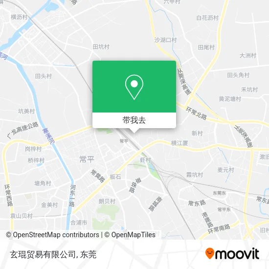 玄琨贸易有限公司地图