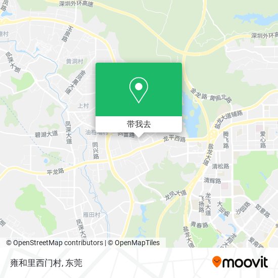 雍和里西门村地图