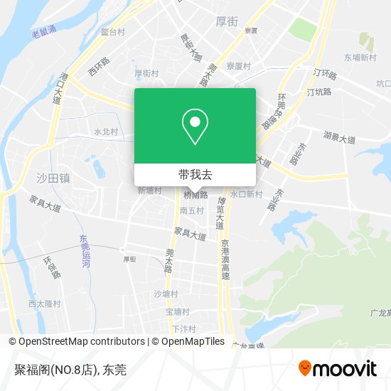 聚福阁(NO.8店)地图