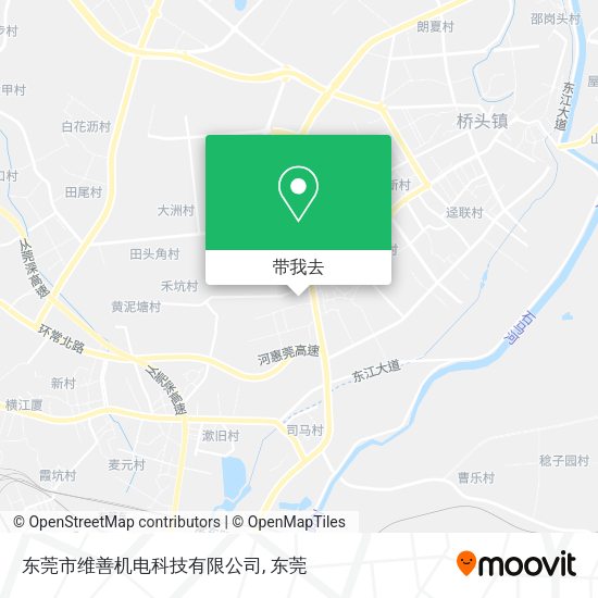 东莞市维善机电科技有限公司地图