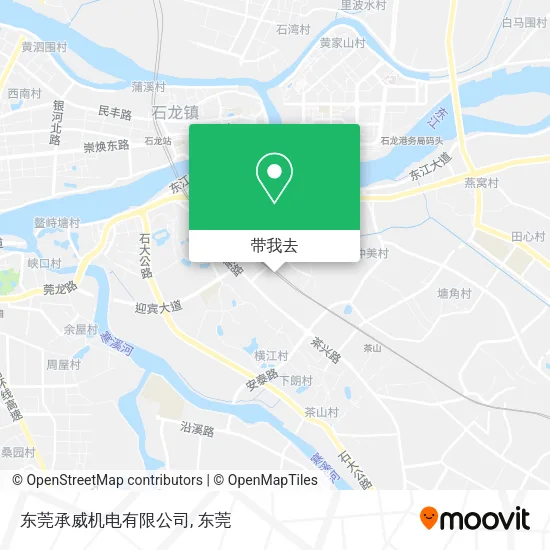 东莞承威机电有限公司地图