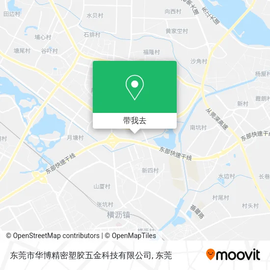 东莞市华博精密塑胶五金科技有限公司地图