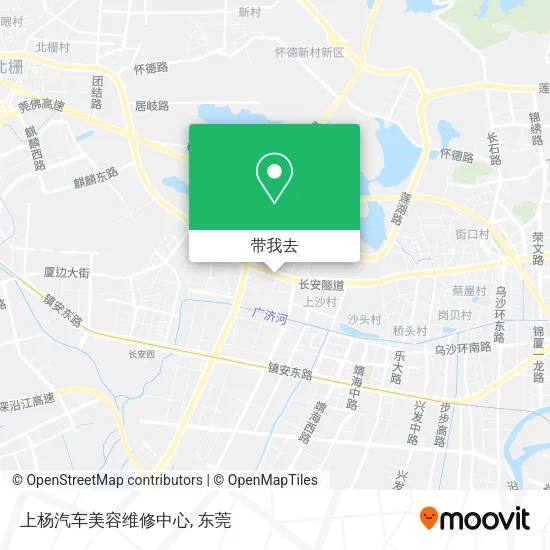 上杨汽车美容维修中心地图