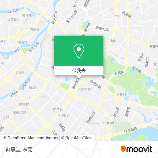 御黑堂地图