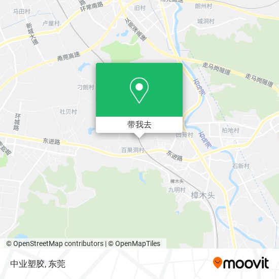 中业塑胶地图