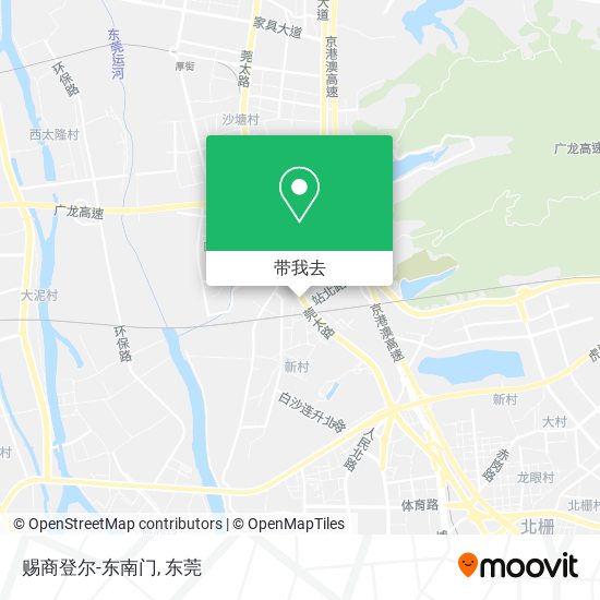 赐商登尔-东南门地图