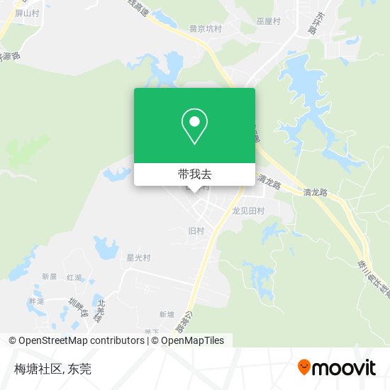 梅塘社区地图