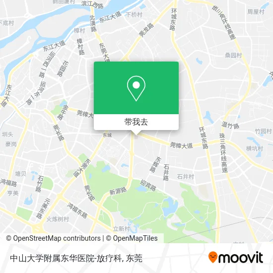中山大学附属东华医院-放疗科地图