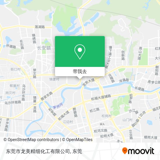 东莞市龙美精细化工有限公司地图