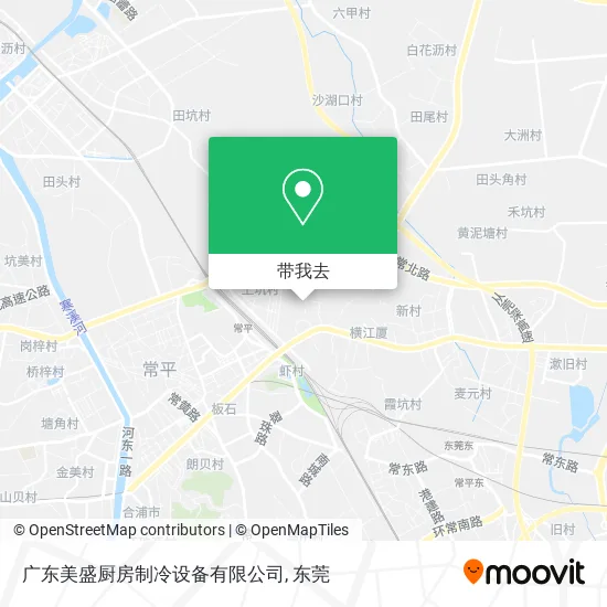 广东美盛厨房制冷设备有限公司地图