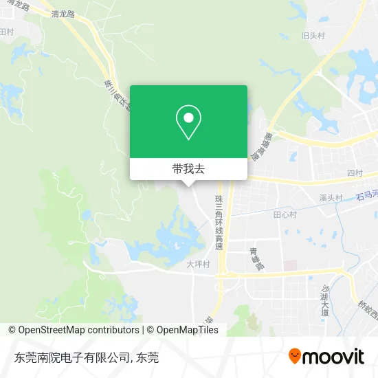 东莞南院电子有限公司地图