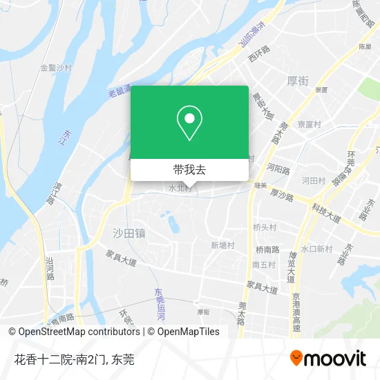 花香十二院-南2门地图