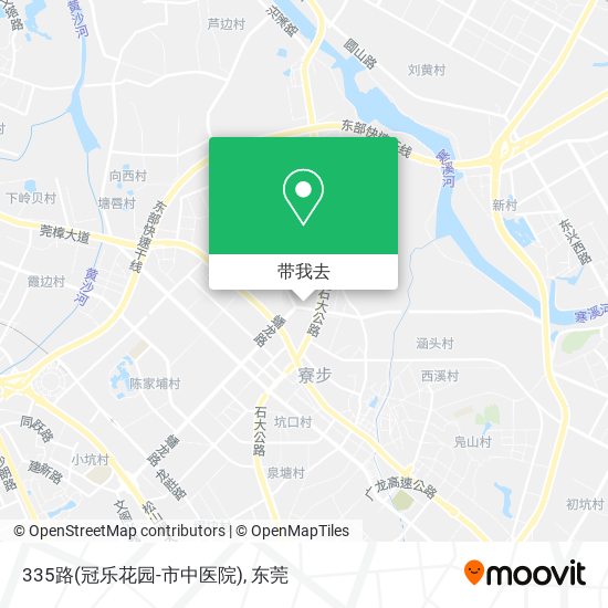 335路(冠乐花园-市中医院)地图