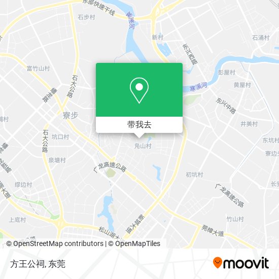 方王公祠地图