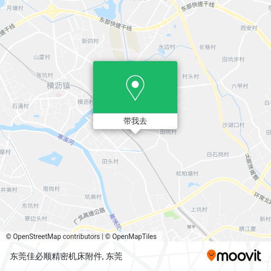 东莞佳必顺精密机床附件地图