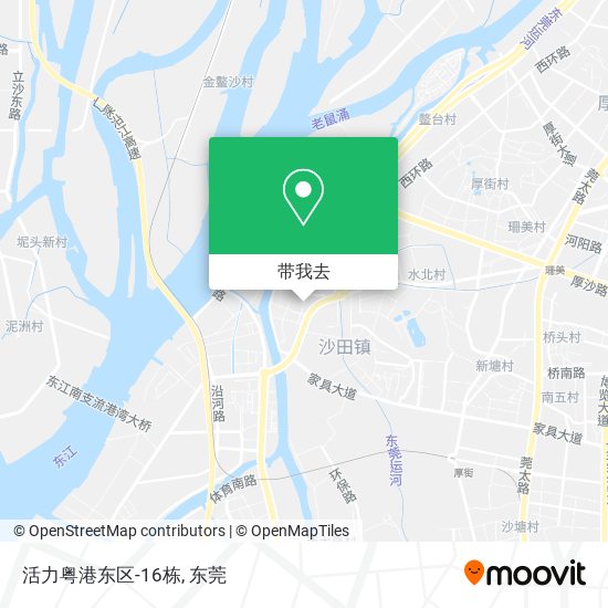 活力粤港东区-16栋地图