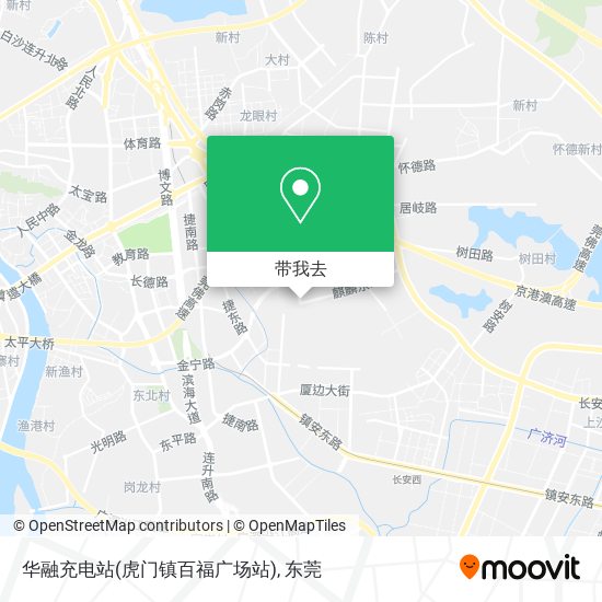 华融充电站(虎门镇百福广场站)地图