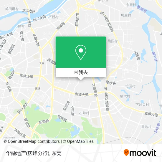 华融地产(庆峰分行)地图