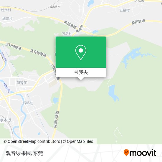 观音绿果园地图