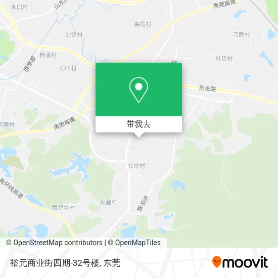 裕元商业街四期-32号楼地图